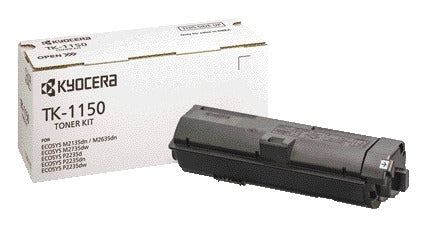 Kyocera TK-1150K Zwart Toner Cartridge (3000 pagina's)