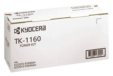 Kyocera TK-1160K Zwart Toner - Hoge capaciteit voor grote afdrukken - 2
