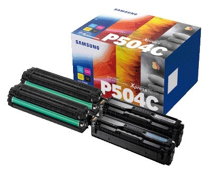 Samsung CLT-P504C Zwart + Kleur Toner Cartridge - 2.500 pagina’s