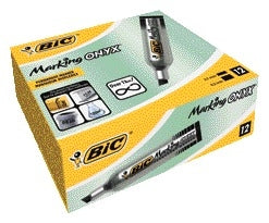 Bic 1481 Onyx Schuin Marker M Zwart - 3