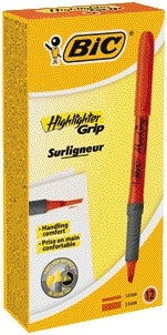 BIC Brite Liner Grip Fluorescerend Oranje - 2