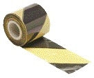 Signaleringslint IEZZY 100m geel/zwart 80mm breed