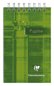 Puptire notitieboek Clairefontaine 75x120mm, gelinieerd, spiraal boven - 3