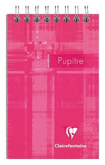 Puptire notitieboek Clairefontaine 75x120mm, gelinieerd, spiraal boven - 2