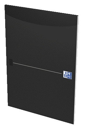 Oxford Office Smart A4 schrijfblok 50 vel 80g, zwart