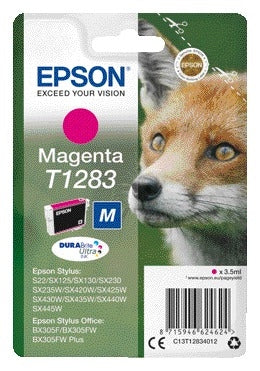 Epson T1283 Rood Inktcartridge voor levendige afdrukken