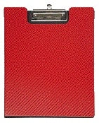 Flexibel A4 klembord met magneetstrip, rood