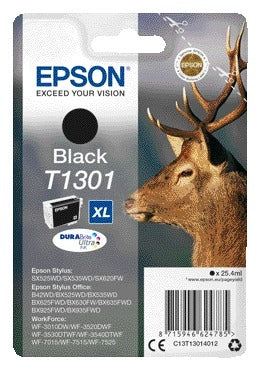 Epson T1301 Zwart Inktcartridge