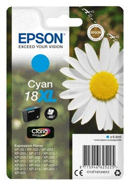 Epson 18XL Blauw Inktcartridge (T1812) voor Hogere Capaciteit