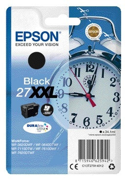 Epson 27XXL T2791 Zwart inktcartridge voor Epson printers