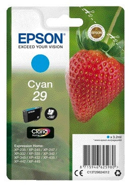 Epson 29 T2982 Blauwe Inktcartridge voor Epson printers