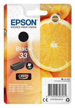 Epson T3331 Zwart inktcartridge voor betrouwbare printresultaten