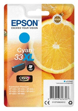 Epson 33XL T3362 Blauw inktcartridge voor Epson printers