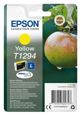 Epson T1294 Geel inktcartridge voor betrouwbare kleuren