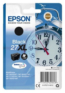 Epson T2711 Zwart 27XL inktcartridge voor hoge capaciteit