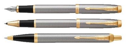 Balpen Parker IM GT Geborsteld Metaal M Zwart - 3