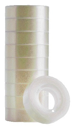 Quantore Plakband Transparant 15mmx33m, Kleine Kern