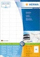HERMA 4606 Transparante mat etiketten 38.1x21.2mm 13000 stuks