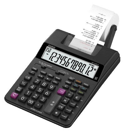 Casio HR-150RCE Rekenmachine met Telrol en 12-Cijferig Display