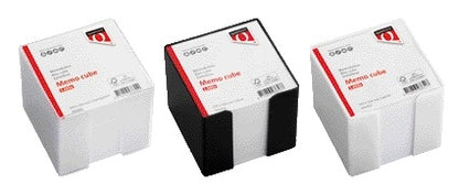 Transparante memokubus Quantore 10x10x9cm 900v - 2