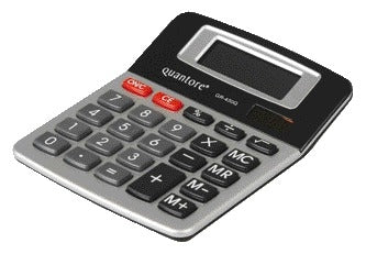 Quantore GR-430Q Bureaurekenmachine met 8-cijferig display