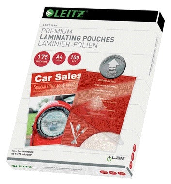 Laminatiehoes Leitz iLAM A4 2x175 micron Hoogglans