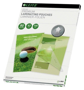 Leitz iLAM A3 Laminatiehoezen 2x80 Micron Glans