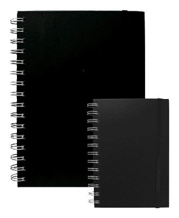 Quantore A5 Spiral Notitieboek 80g Zwart - 3