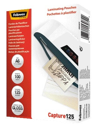 Fellowes A6 Lamineerhoezen 2x125 micron