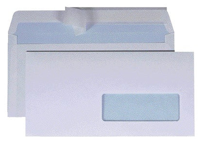 Envelop Quantore venster vr EA5/6 110x220mm 80g/m² met zelfklevende strip - 3