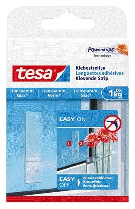 Tesa Dubbelzijdige Transparante Bevestigingsstrips 1kg