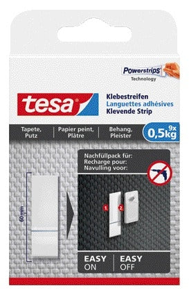 Tesafilm Zelfklevende Bevestigingsstrips voor verschillende oppervlakken