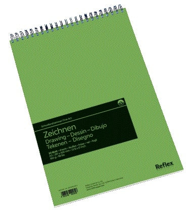 Tekenblok Schoellershammer Reflex A3 spiraal 50 vel 160 g/m²