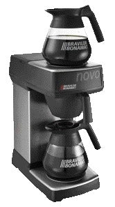Koffiezetapparaat Bravilor Novo met 2 kannen
