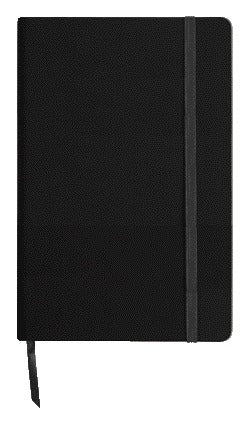 Quantore Notitieboek A6 linnen 192 blz 80 g/m² zwart - 2