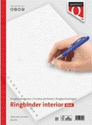 Interieur Quantore A4 23-gaats blanco 100vel FSC