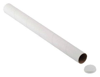 Verzendkoker CleverPack A0 met doppen 20st wit - 3