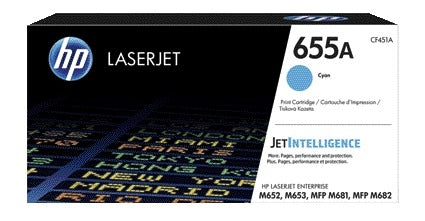 HP CF451A 655A Blauw Originele Tonercartridge voor Hoge Afdrukcapaciteit