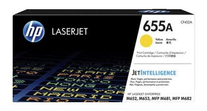 HP CF452A 655A Gele Tonercartridge met grote capaciteit
