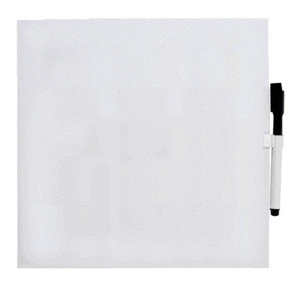Desq whiteboard 35x35cm met marker en wisser