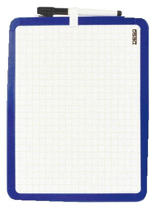 Desq Dubbelzijdig Whiteboard 21x28cm Met Marker
