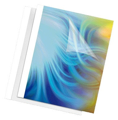 Thermische omslag Fellowes A4 1.5mm wit met filingstrip