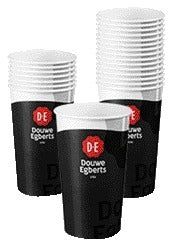 Kraft Kartonnen Drinkbekers Douwe Egberts 180ml 100 Stuks - 2