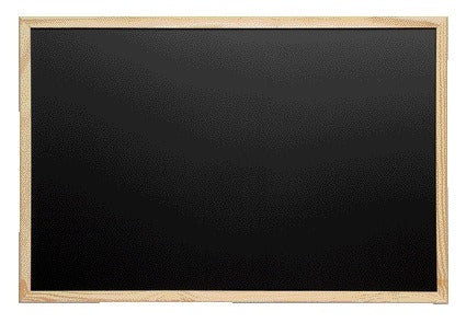 Krijtbord Maul 30x40cm frame van onbehandeld hout