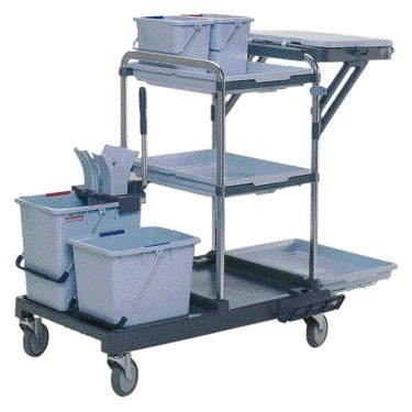 Materialenwagen Vileda Origo 100FX met emmers en accessoires
