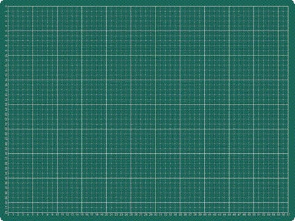 Snijmat 450x600mm A2 3-laags groen