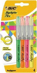 BIC Flex Assorti Tekstmarkeerstiften 4 Stuks