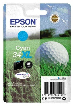 Epson T3472 34XL Blauw Inktcartridge