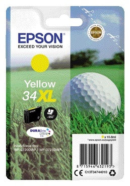 Epson 34XL T3474 Geel Inktcartridge (XL/HC)