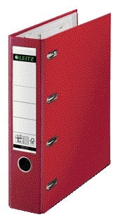 Leitz A4 Ordner 80mm Dubbelschikbare Mechaniek Rood